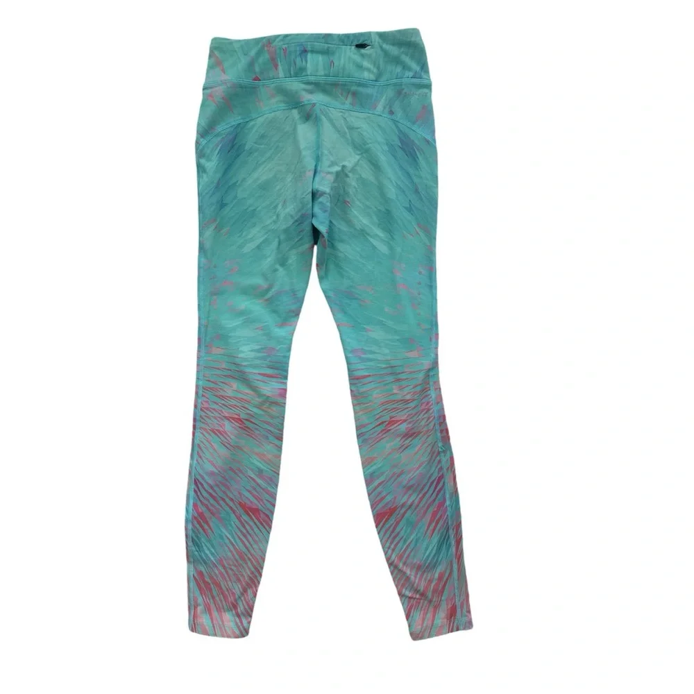 Nike Dri Fit Teal Athletic Leggings Size Small - Picture 7 of 12